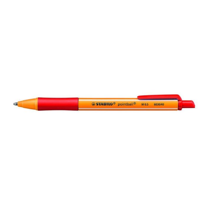 Stabilo Pointball Pens - Red - Pack of 10